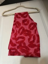 LuLaRoe Valentine Pink Red Lips   Leggings   New OS Red Pink New
