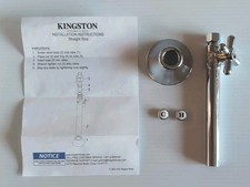 Kingston Ottone CC8325.X Valvola di arresto alimentazione acqua ottone vintage - Cromo