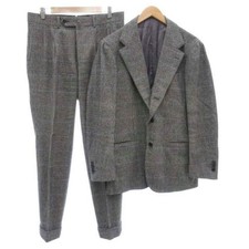 Conjunto de traje chaqueta de anillo pantalones a medida individuales pantalones 2b paso atrás lado Benz usado