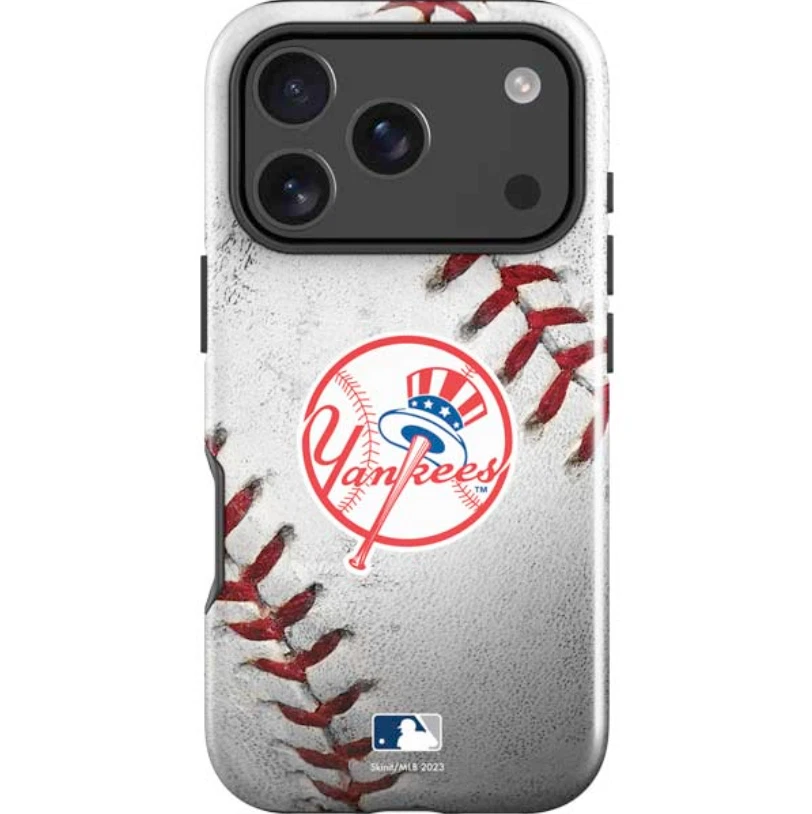 New York Yankees Game Ball iPhone 13-17 Pro Max Impact Case
