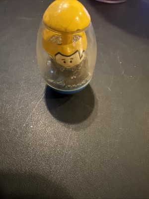 1978 Hasbro Weebles Pilot Boy   Blond Western Frill Shirt Has Shrinking