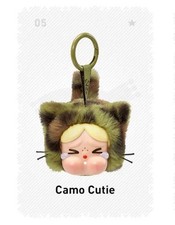 Authentic POP MART Wild But Cutie Series Vinyl Plush Pendant - Pink Cutie