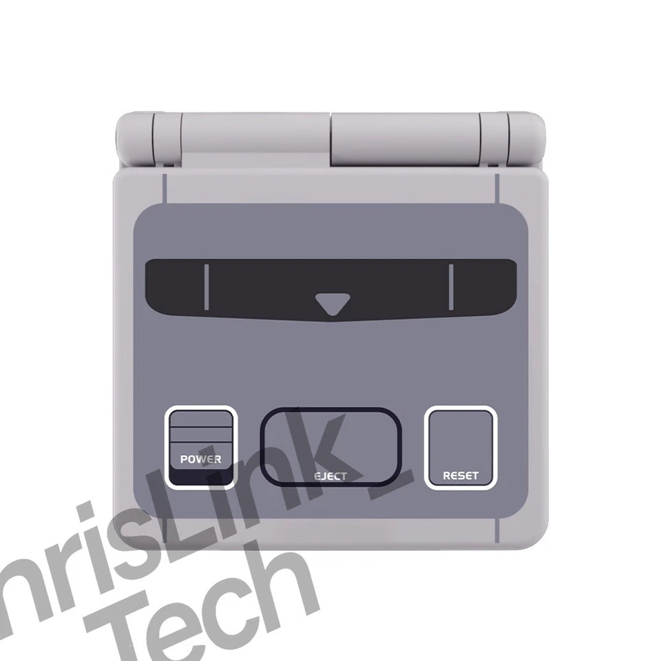 eXtremeRate Game Boy Advance SP Replacement Shell And Key Kit with Tools - Image 4 of 4