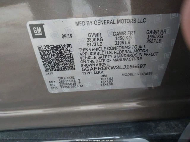 Ignition Switch Fits 18-23 ENCLAVE 3025395 - Image 4 of 4