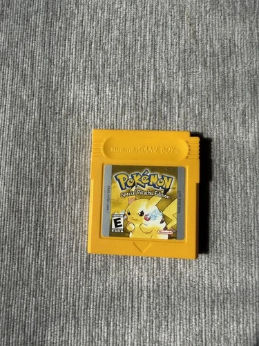 [Nintendo GameBoy Color] Pokémon Yellow: Special Pikachu Edition- 100% Authentic