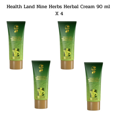 Thai Aromatic Herbal Spa Balm Cream Traditional 9 Herbs Classic 90 g x 4