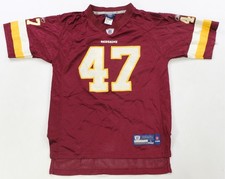 Rare VTG REEBOK Chris Cooley Washington Redskins Football Jersey 2000s Youth L