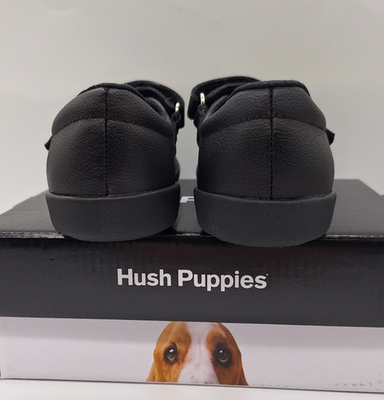 Hush Puppies Girls Lexi Leather Mary Jane Black Uniform Dress Shoes 10 |  eBay