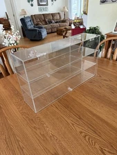 1/18 Scale Model Car Display Case Clear Acrylic