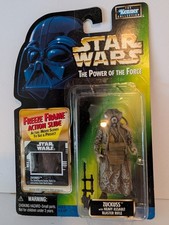 Kenner Star Wars Power Of The Force Zuckuss Action Figure Freeze Frame 1997