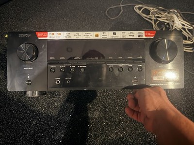 Receiver with remote Denon AVR-S960H 7.2 Channel 8K AV Dolby Atmos HEOS 