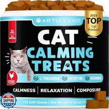 Hemp Cat Calming Treats for Stress and Anxiety Relief - Cat and Kittens - Mel