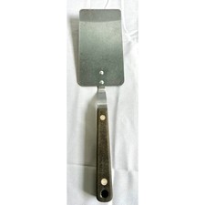 VTG Maid of Honor 11" Short Handled Stainless Steel Spatula Made in USA Brown