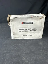 Vintage Siltronix FS-07 SWR & Power Meter for amateur radio