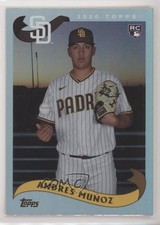 2020 Topps Archives 2002 Topps Silver Foil Andres Munoz #269 4z8
