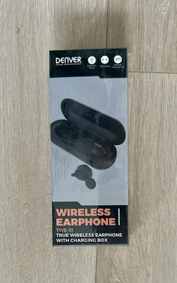 DENVER Bluetooth Kabellose Kopfhörer Original schwarz TWE-51 Earbuds in-ear