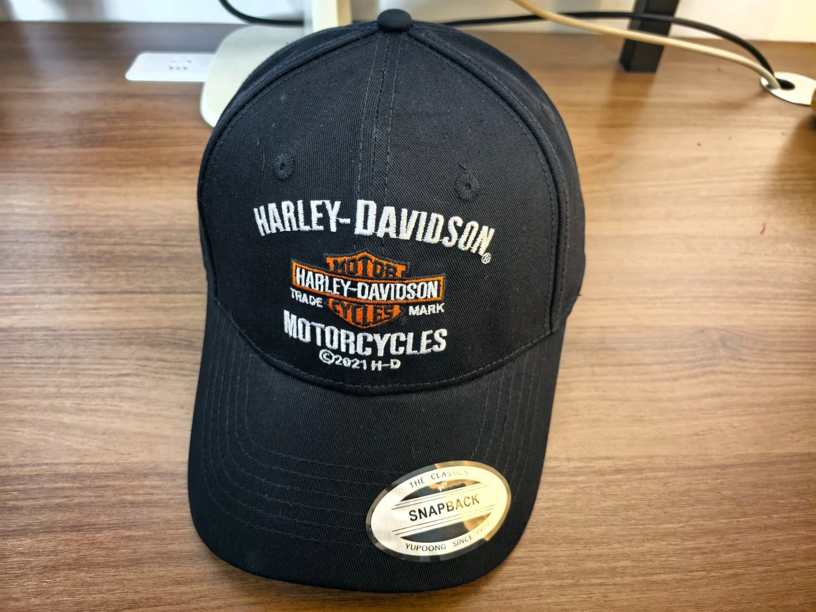 Harley-Davidson Men's Embroidered Casual Sports Cap Adjustable Baseball Cap