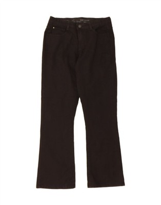 Lee Damen Bootcut Jeans US 12 Large W32 L32 schwarz Baumwolle DS11