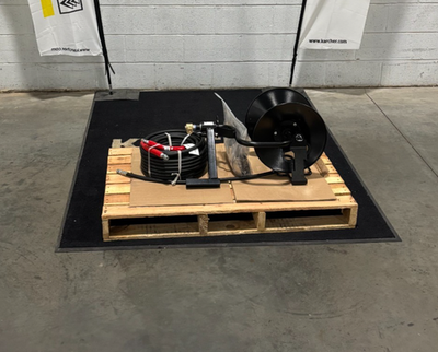 #ad Karcher 100ft 3 8quot; Rotary Pivot Hose Reel #9.122 006.0 $399.00