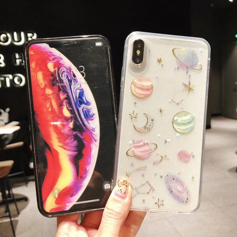 Funda Estrella Para Samsung S24 S23 Ultra S21 S20 A12 A22 A32 A52 Goma Cubierta Suave Foto 3 de 4