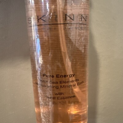 SKINN Pure Energy Ionic Seas Elements Mineral Bath FACIAL MIST 4.2 Oz Sealed