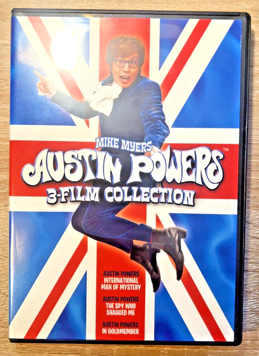 Austin Powers 3-Film Collection DVD Movie Set Spy Who Shagged Me