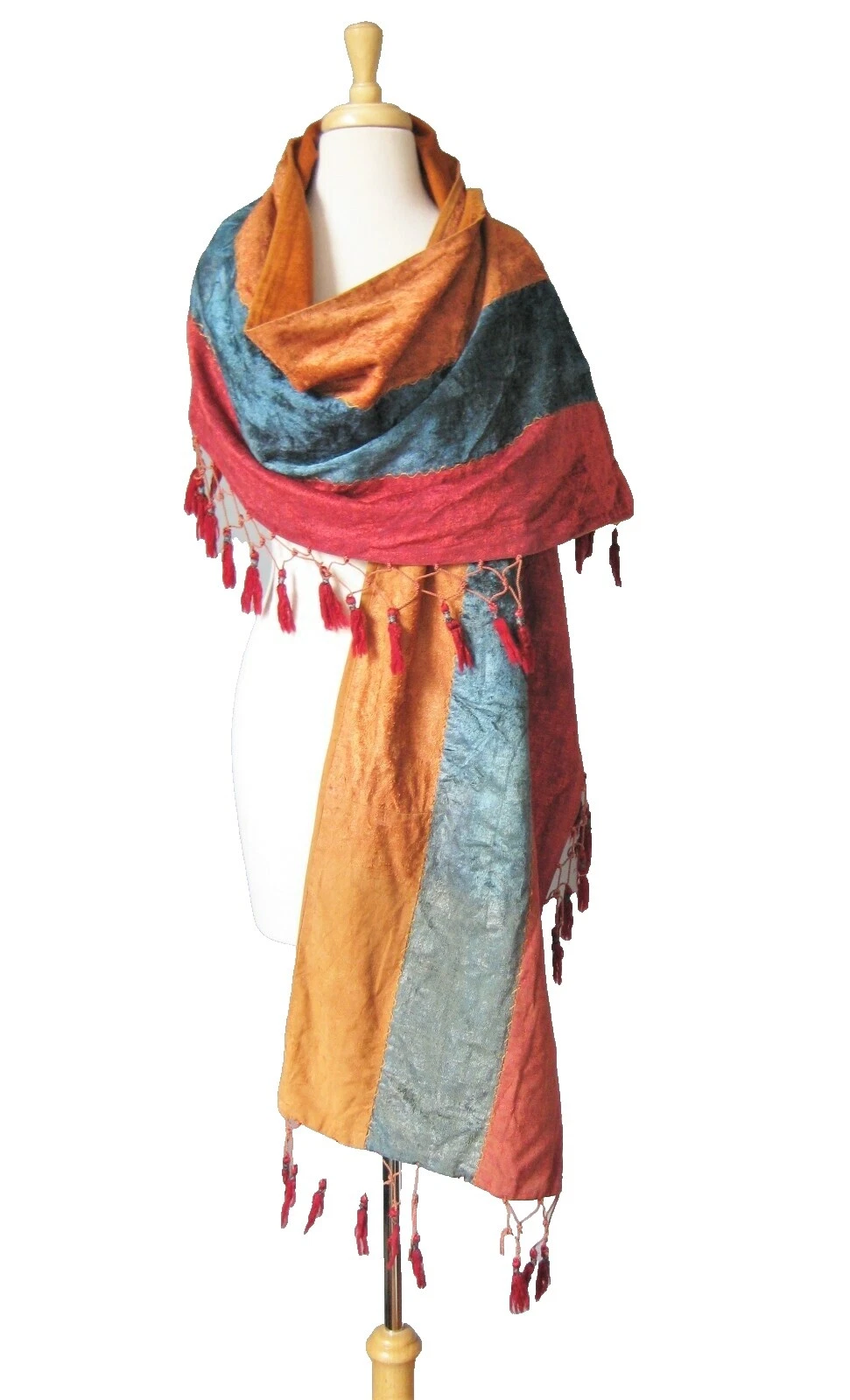 Bufandas y estolas Vintage Cobre