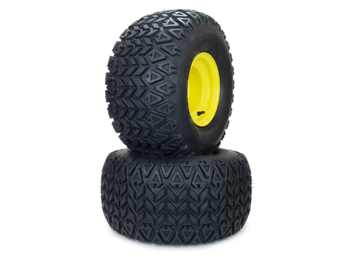 (2) All Terrain Tire Assemblies 20x10.00-8 Fits John Deere Quik-Trak TCU33861 - Picture 2 of 2