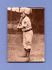 HONUS WAGNER BASEBALL CARD MAGNET HALL FAME ALL STAR FLYING DUTCHMAN PIRATES