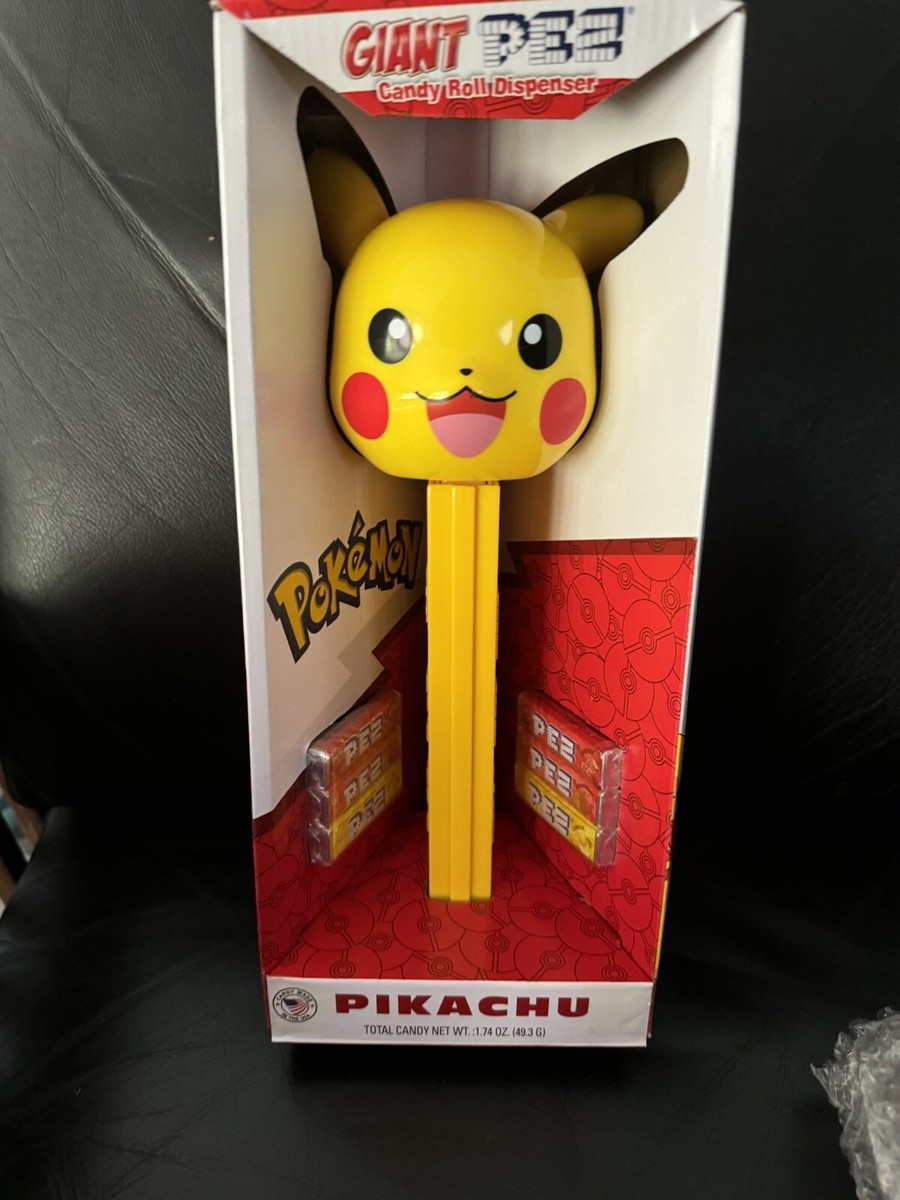 新品★GIANT PEZ ピカチュウ ポケモン Giant Pikachu PEZ Candy Roll Dispenser - Pokemon - PEZ.com