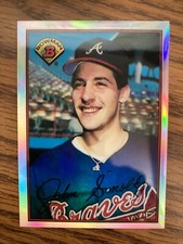 1998 Bowman Chrome Reprint Refractor #14 John Smoltz Atlanta Braves NrMt