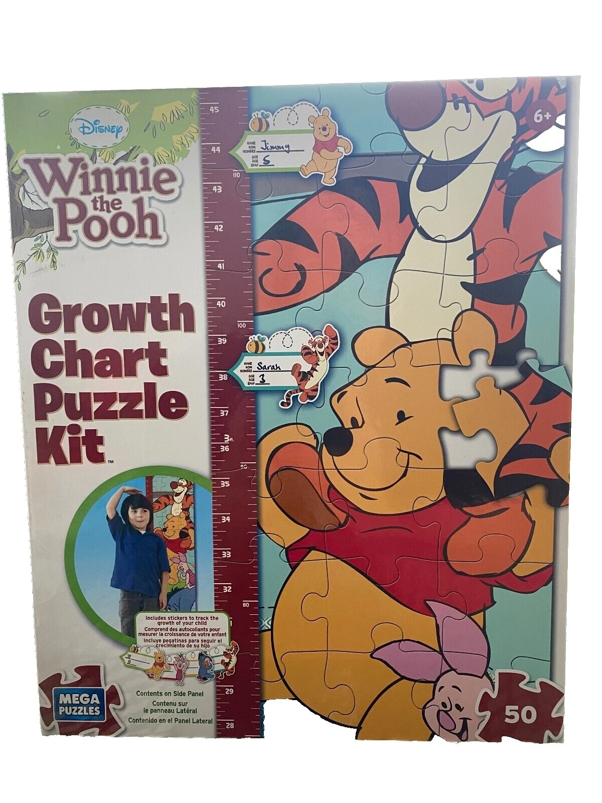 Winnie the Pooh y sus Amigos rompecabezas de Cartón