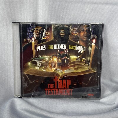 RARE Plies, The Hitmen & Gucci Mane THE TRAP TESTAMENT Promo CD