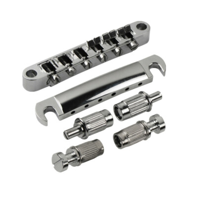 Electric Guitar Tune O Matic Bridge/Tailpiece / B+T Chrome for LP SG Guitar