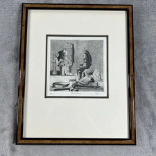 Washington Iza, Calderón, Grabado, P.A., 1/7, 1985 Hand Drawing Antique