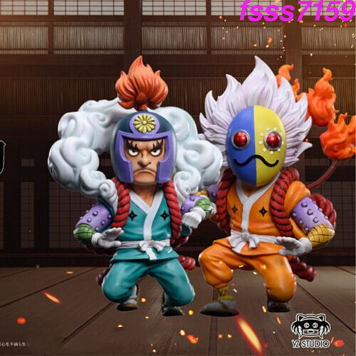 YZ Studio One Piece Beasts Pirates Fujin Resin Model Raijin Statue