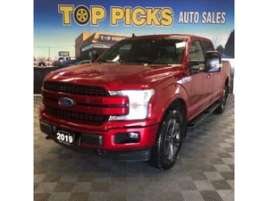 2019 Ford F-150 Lariat Sport, 502A, One Owner, Accident Free!