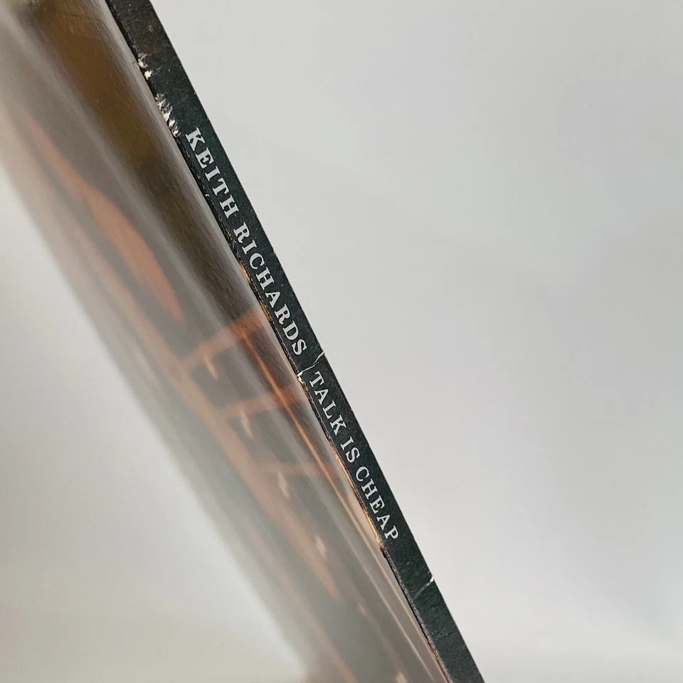 Keith Richards - Talk Is Cheap 1988 Virgin AU Pressing 12" Vinyl LP #V2554 - Image 3 of 4