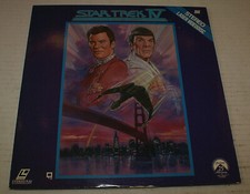 Star Trek IV The Voyage Home - Laser Disc - Leonard Nimoy - Laserdisc Vg /Nm-