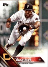 2016 Topps #558 Sean Rodriguez Pittsburgh Pirates