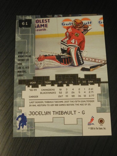 1999/2000 ITG Signature Series Chicago Sun-Times SAPPHIRE/10 1-126 - Picture 204 of 426