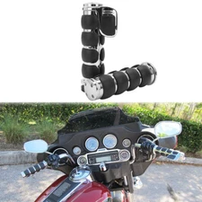 Motorcycle CNC Hand Grip Handlebar For Harley Touring Electra Street Tri Glide