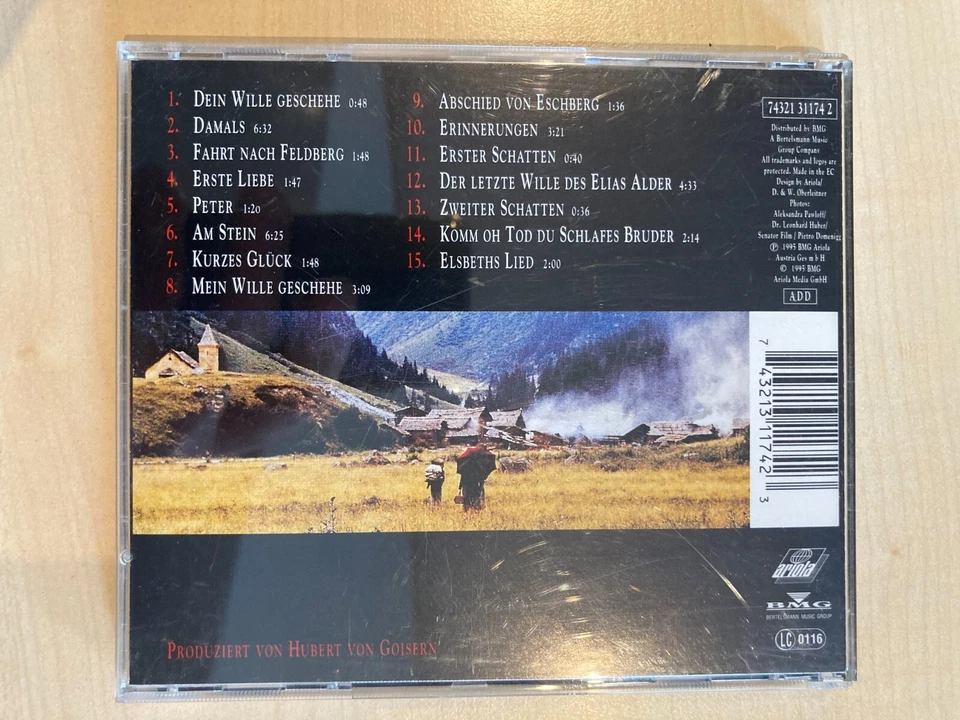 Hubert von Goisern - Schlafes Bruder - Film Musik CD 1995 - Soundtrack - Bild 4 von 4