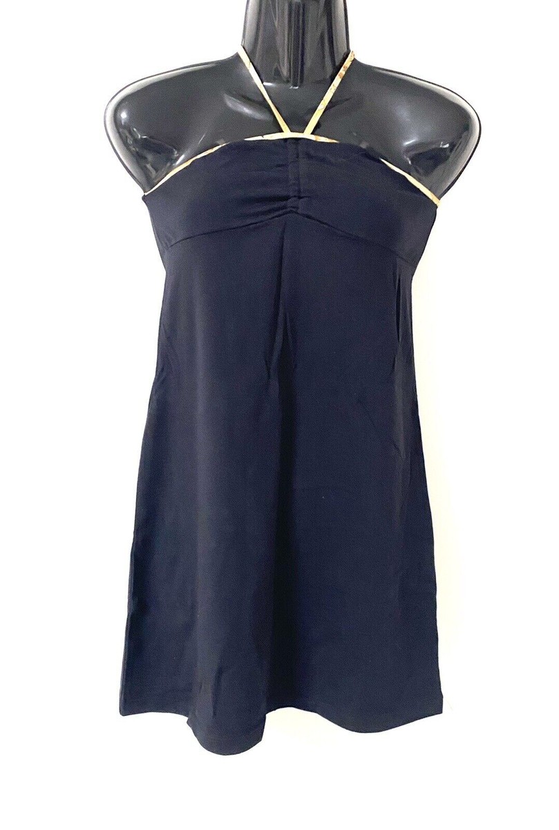 ALVIERO MARTINI 1^ CLASSE VESTITO MARE COPRICOSTUME DONNA NERO