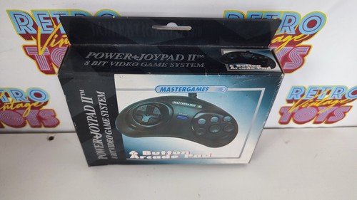 6 Button Arcade Pad Controller Game Pad Compatible 8 Bit Video Game System SEGA - Picture 2 of 5