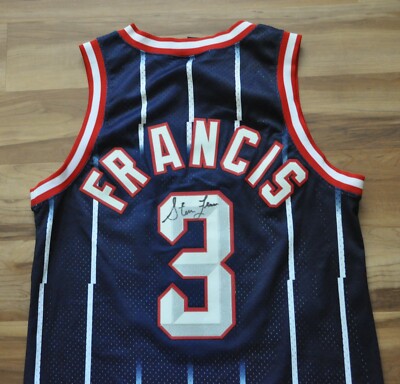 Steve Francis Houston Rockets Nike Jersey Swingman Blue Sewn NBA
