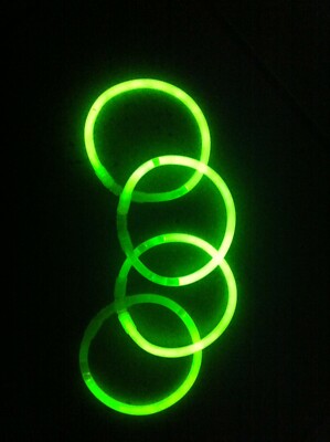 1000 Braccialetti Luminosi VERDI Starlight - Fluorescenti Per Feste - Foto 11