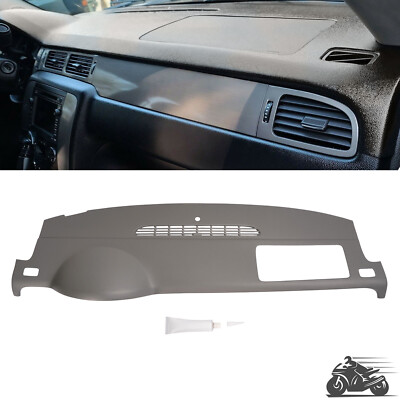 DASHBOARD Dash Cover Cap Gray For 2007-2014 Avalanche Suburban Tahoe ...