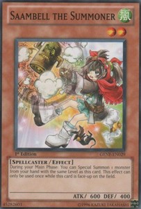 Saambell the Summoner - GENF-EN029 - Common - 1st Edition x3 - Near Mint