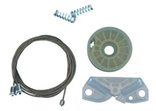 For Mercedes CLK Window Regulator Repair Kit Rear Quarter Driver Side 2003-09